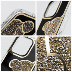 Apple iPhone 12 Hülle Teddy bear Gold