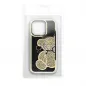 Apple iPhone 12 Hülle Teddy bear Gold