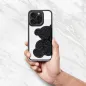 Apple iPhone 8 Hülle Teddy bear Schwarz