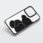 Apple iPhone 8 Hülle Teddy bear Schwarz