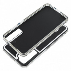 Samsung Galaxy S21 FE 5G Hülle Teddy bear Silber