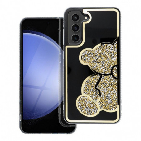 Samsung Galaxy S21 FE 5G Hülle Teddy bear Gold