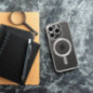 Apple iPhone 16 Plus Hülle Electro Mag MagSAFE  Silber