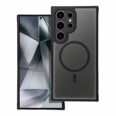 Samsung Galaxy S24 ULTRA Hülle Full Matte Mag Cove MagSAFE  Schwarz