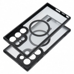 Samsung Galaxy S24 ULTRA Hülle Full Matte Mag Cove MagSAFE  Schwarz