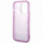 Apple iPhone 14 Pro Hülle Guess IML Electro Cam TDJ Fuchsie