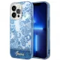 Apple iPhone 14 Pro Max Hülle Guess IML Electro Cam TDJ Blau