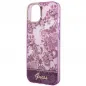 Apple iPhone 14 Hülle Guess IML Electro Cam TDJ Fuchsie