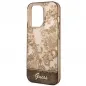 Apple iPhone 14 Pro Max Hülle Guess IML Electro Cam TDJ Ocker
