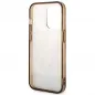 Apple iPhone 14 Pro Max Hülle Guess IML Electro Cam TDJ Ocker