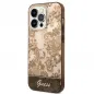 Apple iPhone 14 Pro Max Hülle Guess IML Electro Cam TDJ Ocker