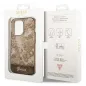 Apple iPhone 14 Pro Max Hülle Guess IML Electro Cam TDJ Ocker