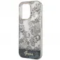 Apple iPhone 14 Pro Hülle Guess IML Electro Cam TDJ Grau