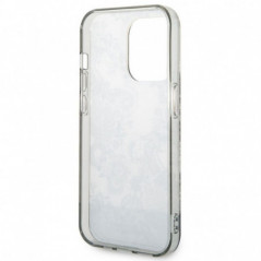 Apple iPhone 14 Pro Hülle Guess IML Electro Cam TDJ Grau
