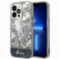 Apple iPhone 14 Pro Hülle Guess IML Electro Cam TDJ Grau