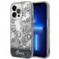 Apple iPhone 14 Pro Hülle Guess IML Electro Cam TDJ Grau