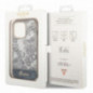 Apple iPhone 14 Pro Hülle Guess IML Electro Cam TDJ Grau