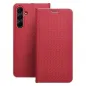 XIAOMI Redmi Note 13 Pro Plus 5G Book Handytaschen LUNA Book Carbon Kohlenstoff-Faser, Elegant  Rot