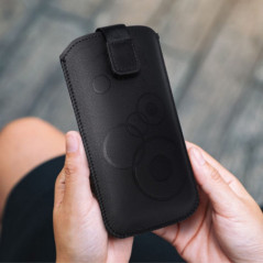 Samsung Galaxy S10 Plus Universaletui Deko Schwarz 