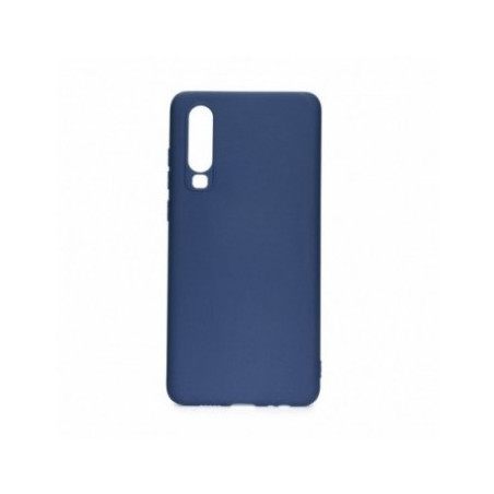 SOFT auf Huawei P30 FORCELL Silikonhülle Blau