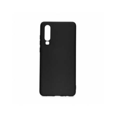 SOFT auf Huawei P30 FORCELL Silikonhülle Schwarz