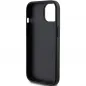 Apple iPhone 15 Plus Hülle Guess Fixed Glitter Big 4G Schwarz