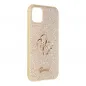 Apple iPhone 11 Hülle Guess Fixed Glitter Big 4G Gold