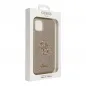 Apple iPhone 11 Hülle Guess Fixed Glitter Big 4G Gold