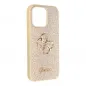 Apple iPhone 13 Pro Hülle Guess Fixed Glitter Big 4G Gold