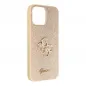 Apple iPhone 13 Pro Max Hülle Guess Fixed Glitter Big 4G Gold