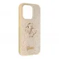 Apple iPhone 14 Pro Hülle Guess Fixed Glitter Big 4G Gold