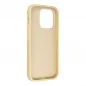 Apple iPhone 14 Pro Hülle Guess Fixed Glitter Big 4G Gold