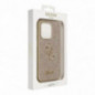 Apple iPhone 14 Pro Hülle Guess Fixed Glitter Big 4G Gold