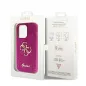 Apple iPhone 15 Pro Max Hülle Guess Fixed Glitter Big 4G Lila (Purple)