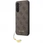 Samsung Galaxy S23 FE Hülle Guess 4G Charm Braun