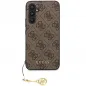Samsung Galaxy S23 FE Hülle Guess 4G Charm Braun