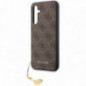 Samsung Galaxy S23 FE Hülle Guess 4G Charm Braun