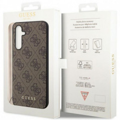 Samsung Galaxy S23 FE Hülle Guess 4G Charm Braun