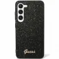 Samsung Galaxy S24 Hülle Guess Glitter Script Schwarz Samsung Galaxy S24 Hülle Guess Glitter Script Schwarz