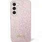 Samsung Galaxy S24 PLUS Hülle Guess Glitter Script Rosa