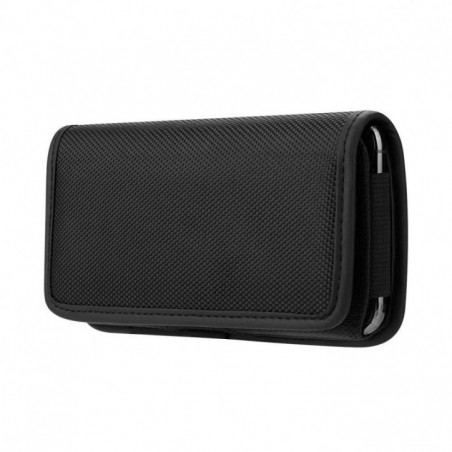 Samsung Galaxy A41 Universaletui, Horizontale holster Horizontal Belt Holster OXFORD Schwarz