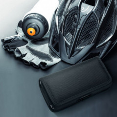 Apple iPhone 13 Pro Max Universaletui, Horizontale holster Horizontal Belt Holster OXFORD Schwarz
