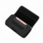 Apple iPhone 12 mini Universaletui, Flip Handytaschen Vertical Belt Holster OXFORD Schwarz
