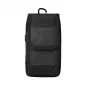 Apple iPhone 13 Pro Max Universaletui, Flip Handytaschen Vertical Belt Holster OXFORD Schwarz