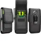 Apple iPhone 13 Pro Max Universaletui, Flip Handytaschen Vertical Belt Holster OXFORD Schwarz