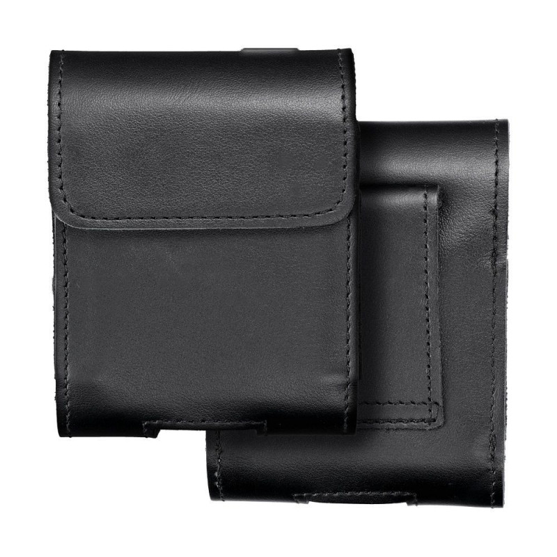 Samsung Galaxy Z Flip3 5G Universaletui, Horizontale holster, Gürtelholster ROYAL Crazy Horse Schwarz 