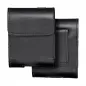 Samsung Galaxy Z Flip3 5G Universaletui, Horizontale holster, Gürtelholster ROYAL Crazy Horse Schwarz 