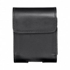 Samsung Galaxy Z Flip3 5G Universaletui, Horizontale holster, Gürtelholster ROYAL Crazy Horse Schwarz 