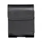 Samsung Galaxy Z Flip3 5G Universaletui, Horizontale holster, Gürtelholster ROYAL Crazy Horse Schwarz 