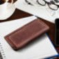 Samsung Galaxy S21 Plus 5G Universaletui, Horizontale holster, Gürtelholster ROYAL Crazy Horse Braun 